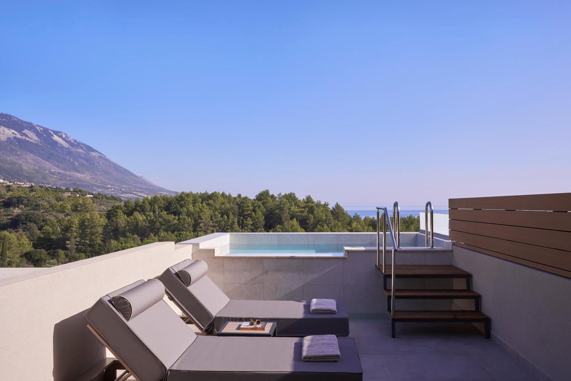 Celestial All Suites Afrato Habitación foto
